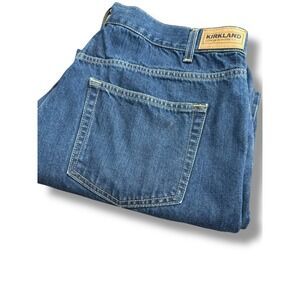 Kirkland Signature Men's Blue Denim‎ Jeans Size 38x30 (38x29)  Classic Fit